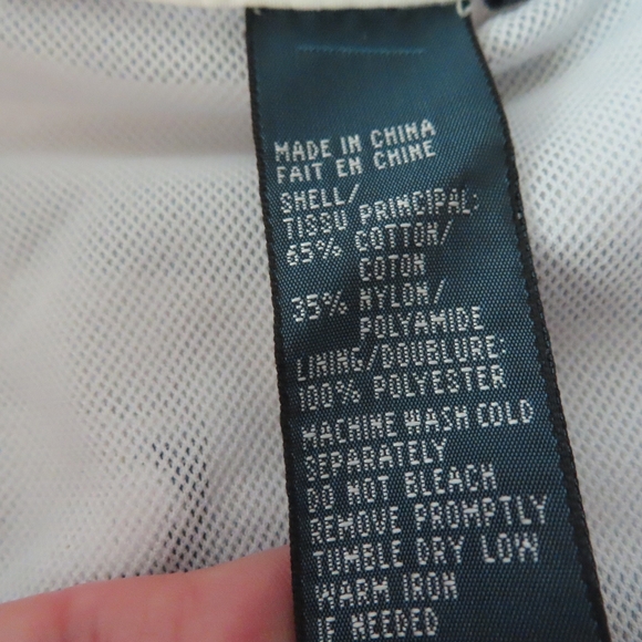 Vtg Polo Ralph Lauren Trunks 4.5” Shorts 30 USRL Ocean Patrol Blue Wht Striped - Picture 9 of 10